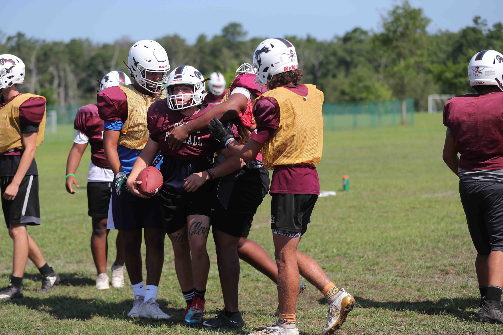Cedar Creek Football Practice